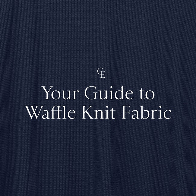 Your Guide to Waffle Knit Fabric