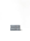 Harbor mist washcloths folded with white background |Color:Harbor Mist