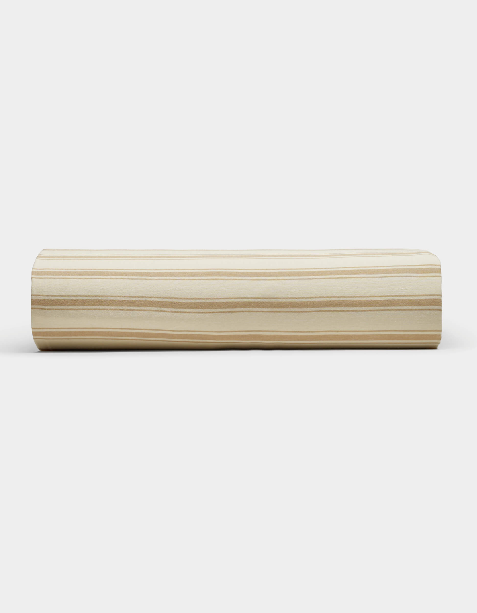 The Cozy Earth Soft-Wash Cotton Fitted Sheet, shown on a white background, features pale, horizontal grain-like patterns reminiscent of natural wood textures.