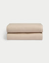 Waffle Bath towels in the color Sand. Photo of Sand Waffle Bath towels taken with white background. |Color:Sand