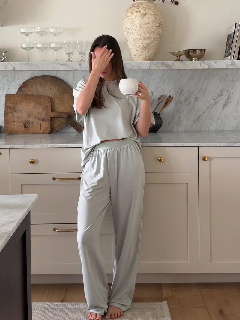 Everyone's favorite PJ set is officially back (and yes, it sold out in under a week). The Women's First Layer Collection: buttery-soft, breathable, and made for slow mornings, early nights, and everything in between.