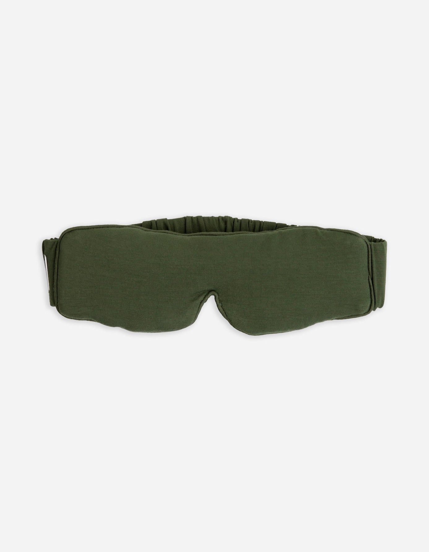 Olive sleep mask with white background |Color:Olive
